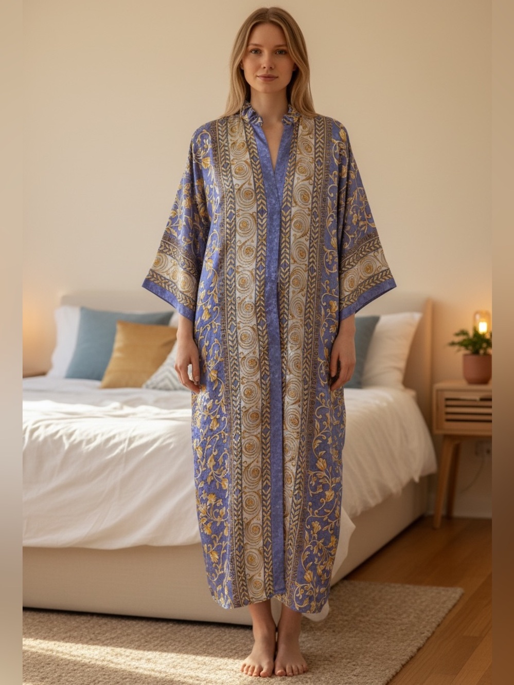 Ruth Norman Saks, Fifth Avenue 1980’s housecoat robe